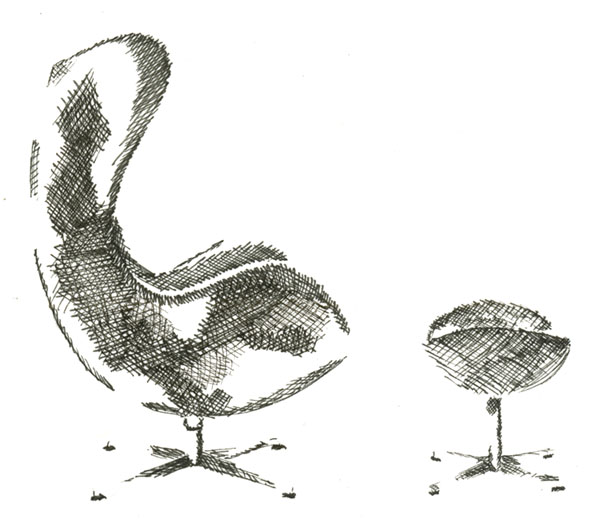 Chair Sketches | Allyson Jeffrey Scott